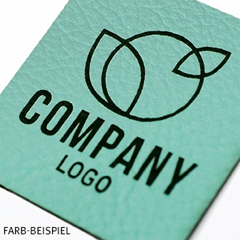 Individualisierung Kundenlogo- Kunstleder Patch - gelasert