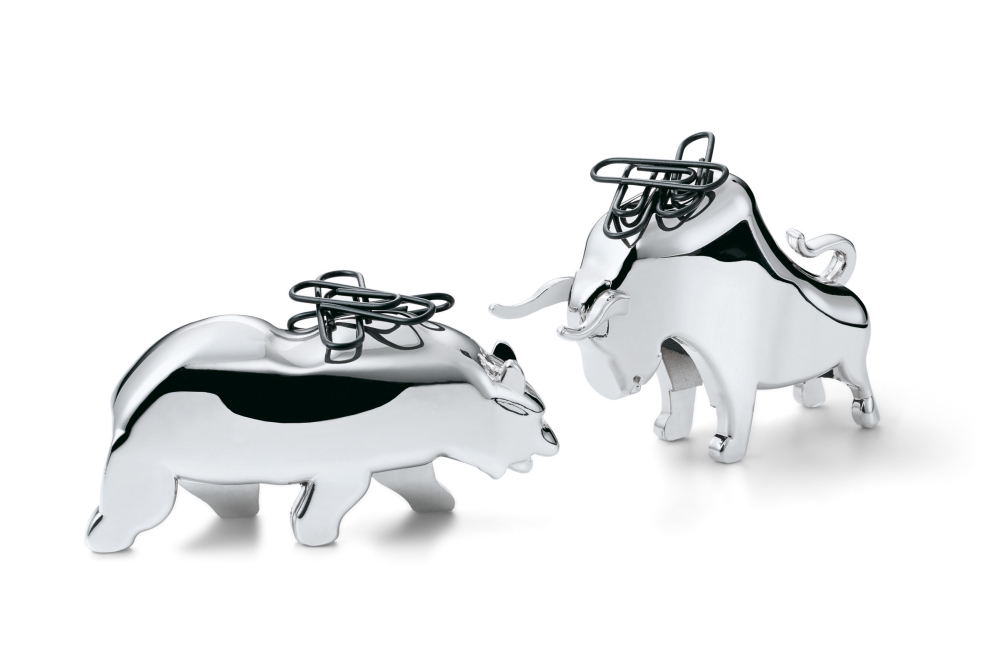 Philippi Büroklammerhalter Bull & Bear