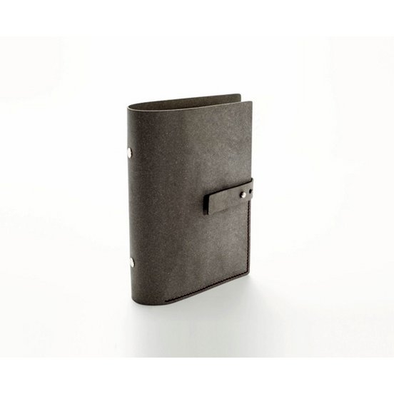 Lakange Notizbuch aus recyceltem Leder