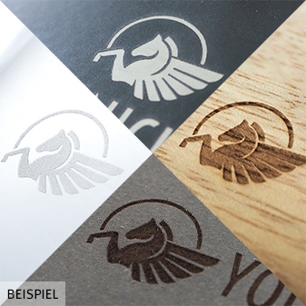 Individualisierung Kundenlogo- Laser Gravur (CO2)