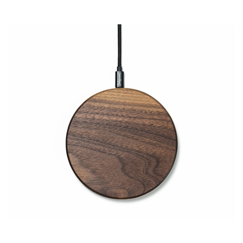 Oakywood Drahtloses Ladegerät aus Holz - Walnuss / Eiche