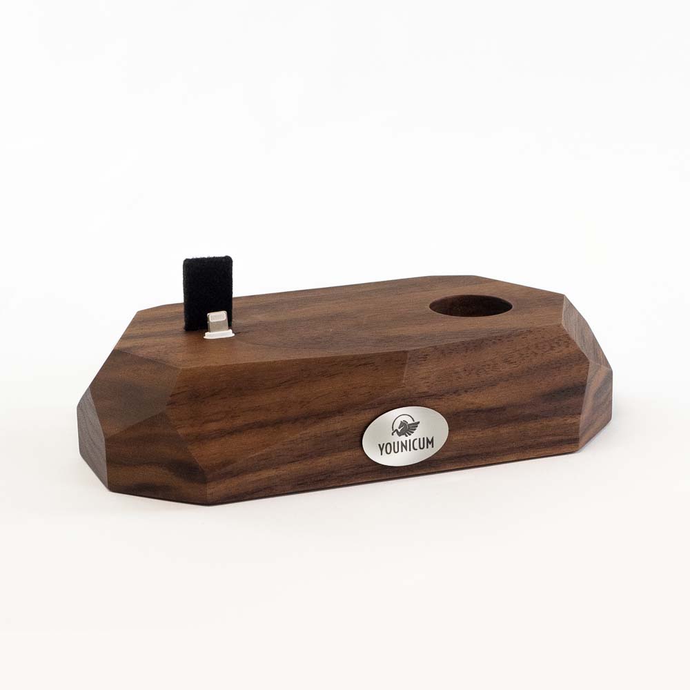 Oakywood Kombiladestation für iPhone und Apple Watch