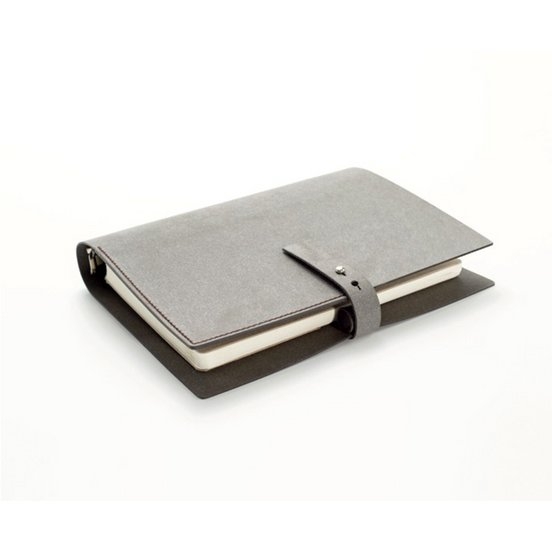 Lakange Notizbuch aus recyceltem Leder