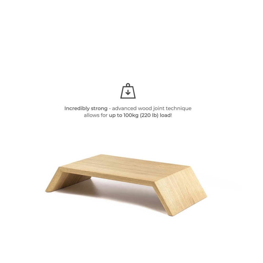 Oakywood Monitorständer aus Holz