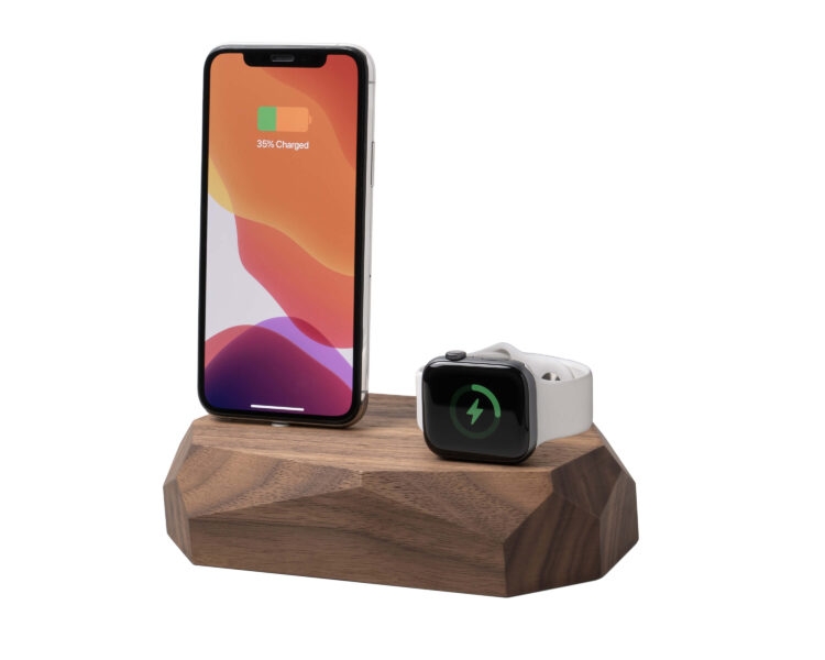 Oakywood Kombiladestation für iPhone und Apple Watch